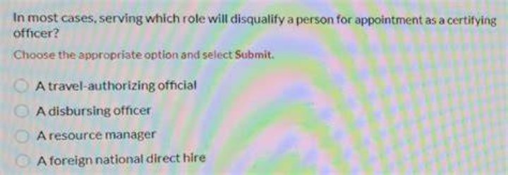 Can a foreign national direct hire be a certifying officer?