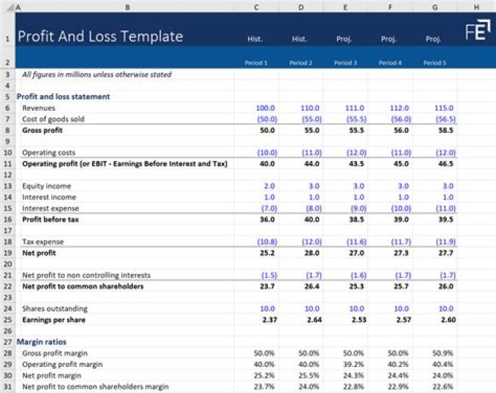 How do you do a profit and loss analysis?