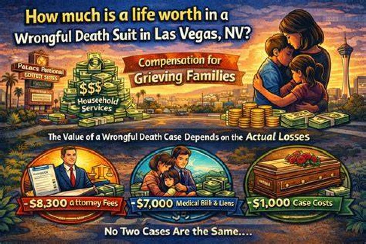 How much is a wrongful death case worth?