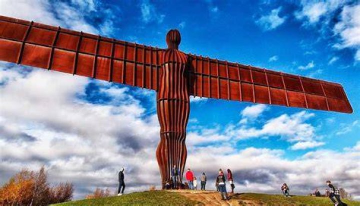 How much was the Angel of the North?