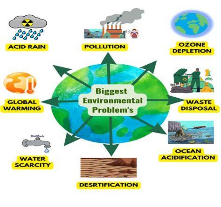 What are two environmental issues that will affect the world in the future?