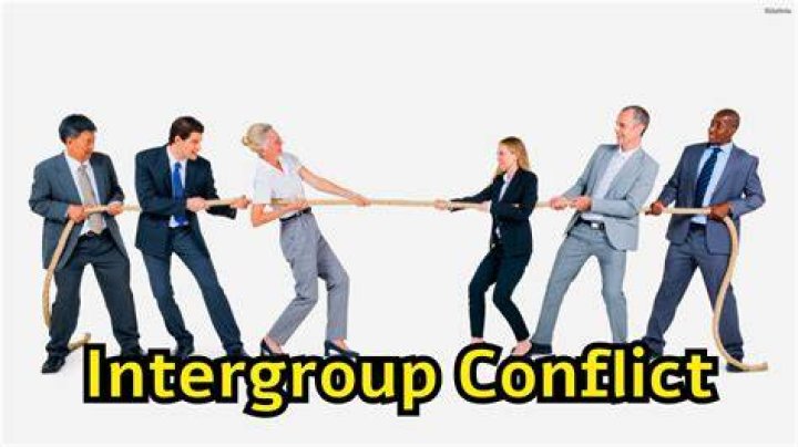 What is meant by inter group conflict?