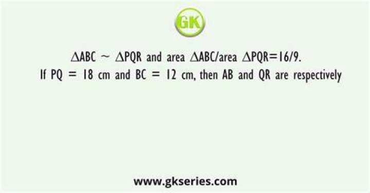 What is the area of 18 and 12?