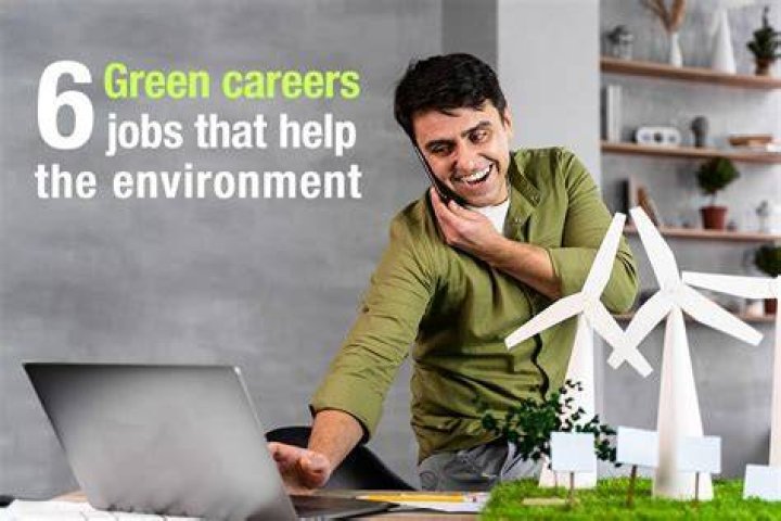 What kind of jobs help the environment?