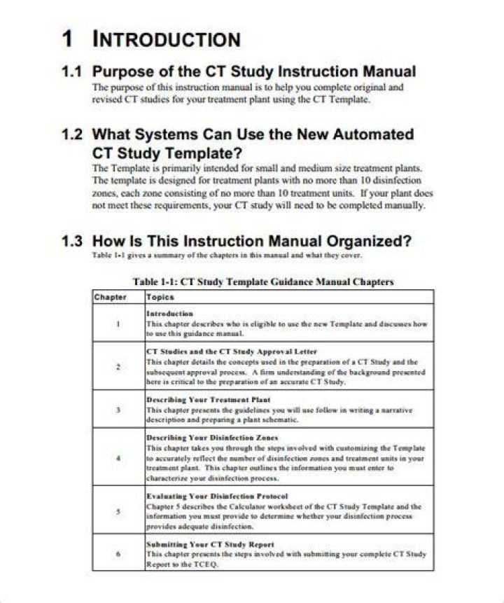 What should an instruction manual include?