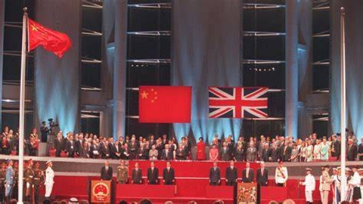 What was given to China 1997?